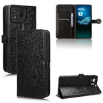 For Asus ROG Phone 8 Pro 5G / 8 5G Phone Wallet Case Dot Imprinted PU Leather Cover
