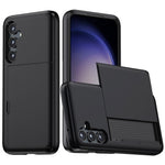 For Samsung Galaxy A55 5G Phone Case TPU + PC Cover with Slide Card Holder