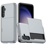 For Samsung Galaxy A55 5G Phone Case TPU + PC Cover with Slide Card Holder