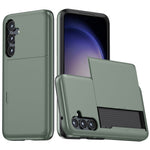 For Samsung Galaxy A55 5G Phone Case TPU + PC Cover with Slide Card Holder