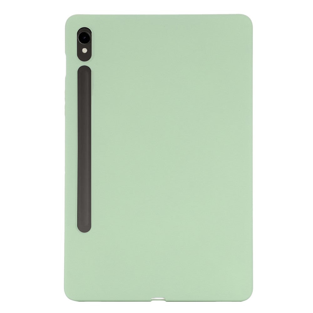Til Samsung Galaxy Tab S9 Tablet Etui Flydende Silikone Anti-ridse Cover