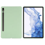 Til Samsung Galaxy Tab S9 Tablet Etui Flydende Silikone Anti-ridse Cover
