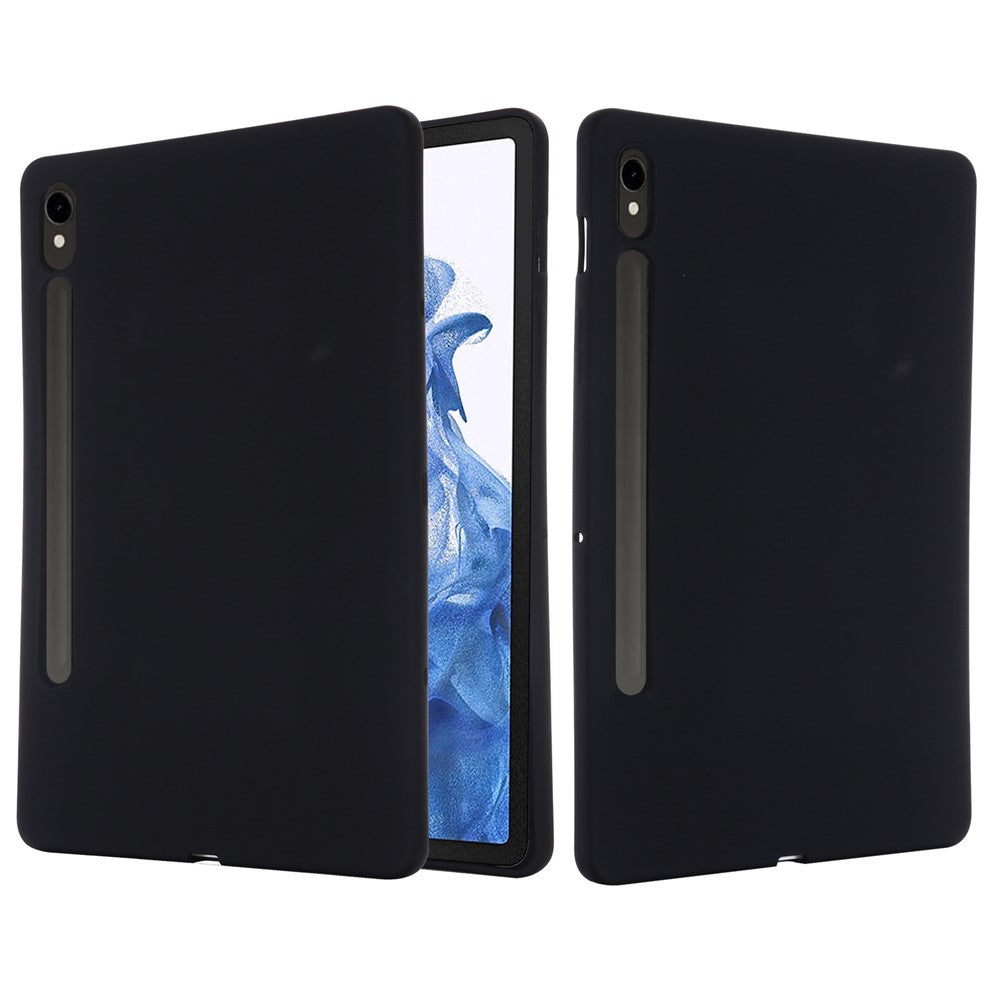 Til Samsung Galaxy Tab S9 Tablet Etui Flydende Silikone Anti-ridse Cover