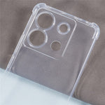 Bulk Purchasing For Xiaomi Redmi Note 13 Pro 5G / Poco X6 5G Clear Phone Cover Shockproof Flexible TPU Case