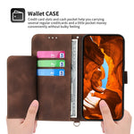 Til Samsung Galaxy A55 5G Cover Crossbody Læder Etui med Kortlommer Pung
