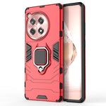 For OnePlus Ace 3 5G / 12R 5G Ring Kickstand Case PC +TPU Phone Cover