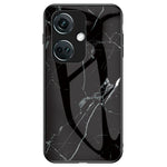 For OnePlus Nord CE3 5G Marble Pattern Case Tempered Glass Phone Cover