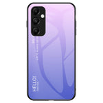 Samsung Galaxy A35 5G Härdat Glasskal PC+TPU mobilskydd