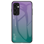 Samsung Galaxy A35 5G Härdat Glasskal PC+TPU mobilskydd