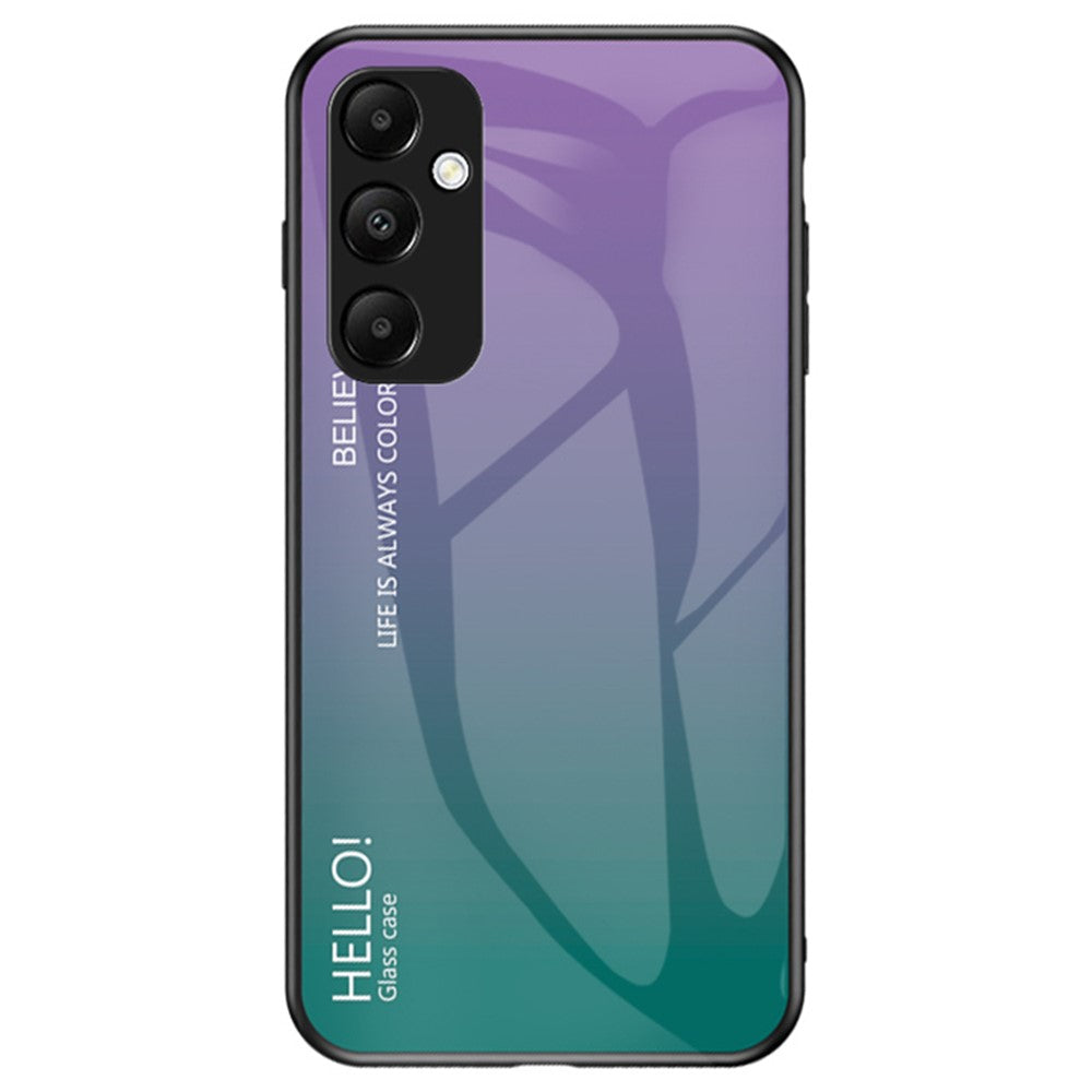 Samsung Galaxy A35 5G Härdat Glasskal PC+TPU mobilskydd