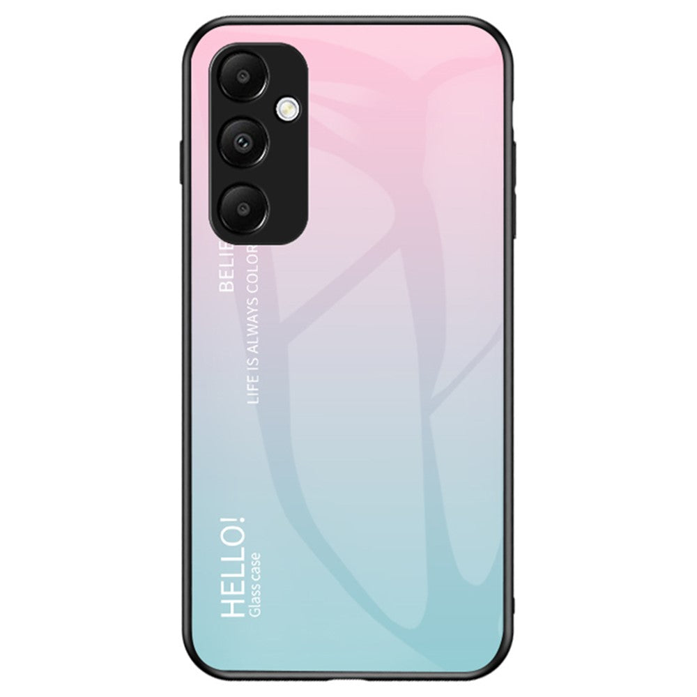 Samsung Galaxy A35 5G Härdat Glasskal PC+TPU mobilskydd