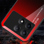 For Xiaomi Redmi K70E 5G / Poco X6 Pro 5G Tempered Glass Case Gradient Color Phone Cover