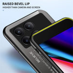 For Xiaomi Redmi K70E 5G / Poco X6 Pro 5G Tempered Glass Case Gradient Color Phone Cover