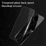 For Xiaomi Redmi K70E 5G / Poco X6 Pro 5G Case Marble Pattern Tempered Glass+PC+TPU Cover