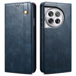 OnePlus Ace 3 5G / 12R 5G-skal Waxy Crazy Horse Texture PU-läderfodral mobilplånbok
