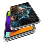 For Samsung Galaxy S23 FE Phone Case Pattern Printing Anti-scratch TPU Cover