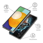 Samsung Galaxy A14 4G / 5G TPU-skal mobilskydd Mönstertryck