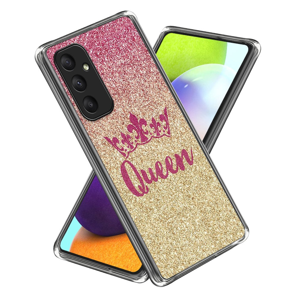 Til Samsung Galaxy A15 4G / 5G TPU Cover med Mønsterprint, Beskyttende Telefoncover