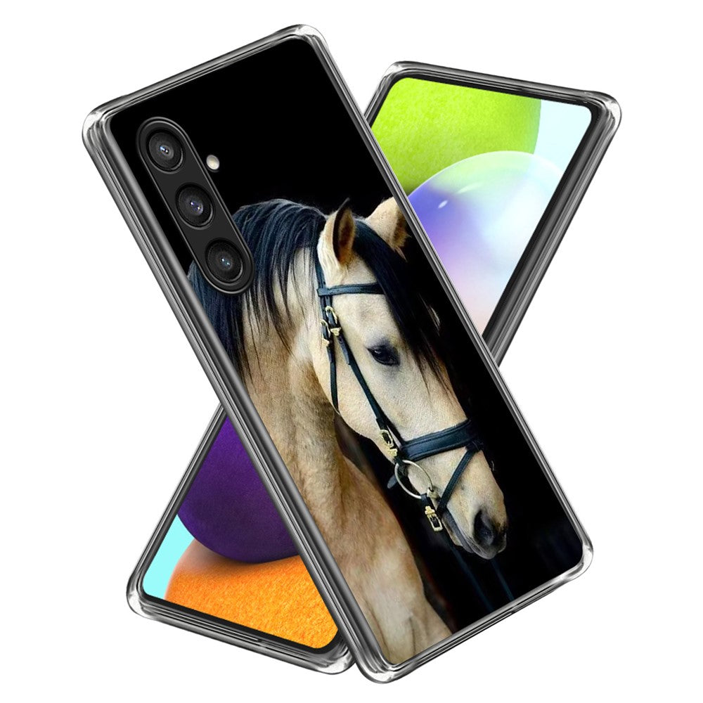 For Samsung Galaxy A25 5G (Global) (161.0 x 76.5 x 8.3mm) Case Pattern Printing TPU Phone Cover
