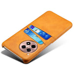 For OnePlus Ace 3 5G / 12R 5G Case Leather Coated PC Phone Cover with Card Holder