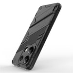 For Xiaomi Redmi Note 13 4G Phone Case Kickstand PC+TPU Drop-proof Back Shell