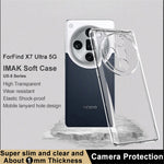 IMAK UX-5 Series For Oppo Find X7 Ultra Shockproof Phone Case Flexible TPU Cell Phone Cover