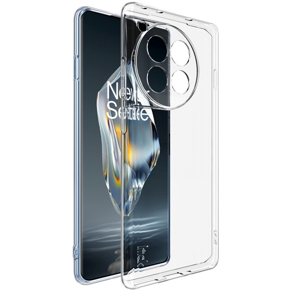 IMAK UX-5-serien genomskinligt mobilskal för OnePlus Ace 3 5G / 12R 5G reptåligt TPU-mobilskal