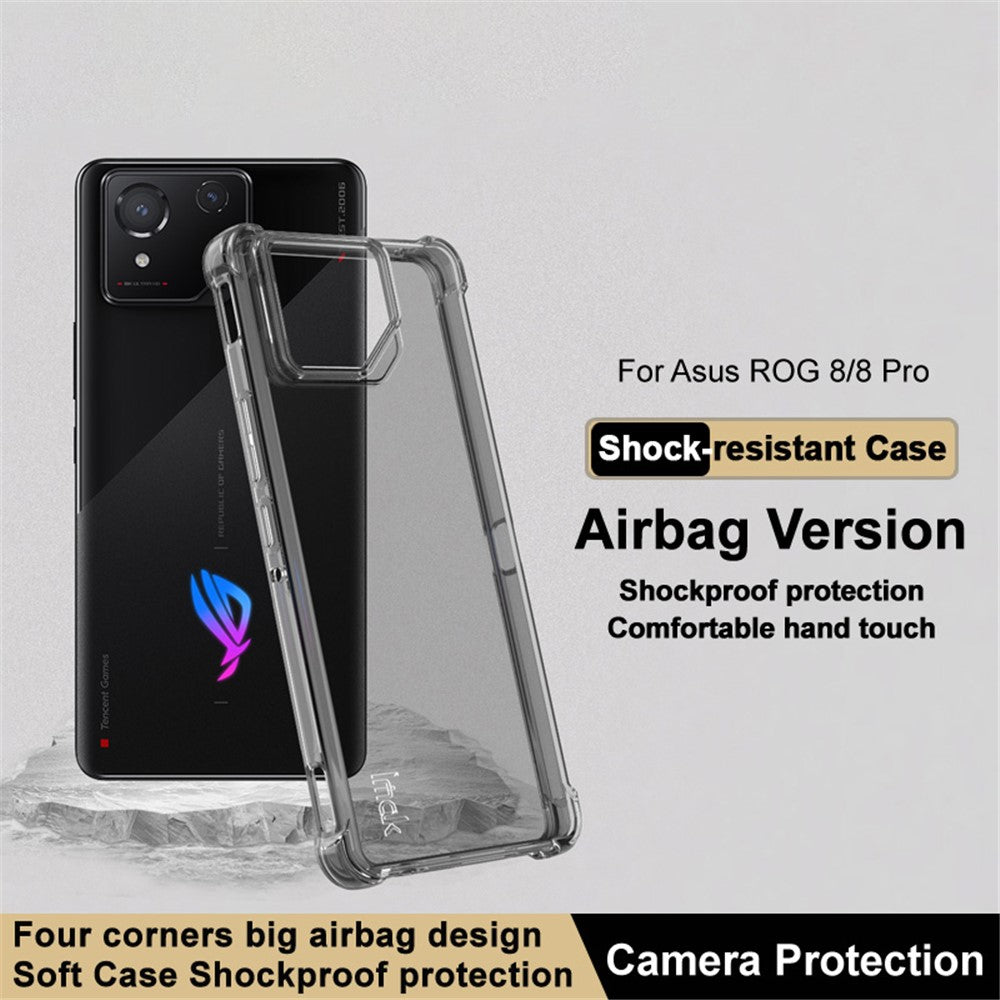 IMAK For Asus ROG Phone 8 5G / Phone 8 Pro 5G TPU Case Drop-proof Clear Phone Guard Cover