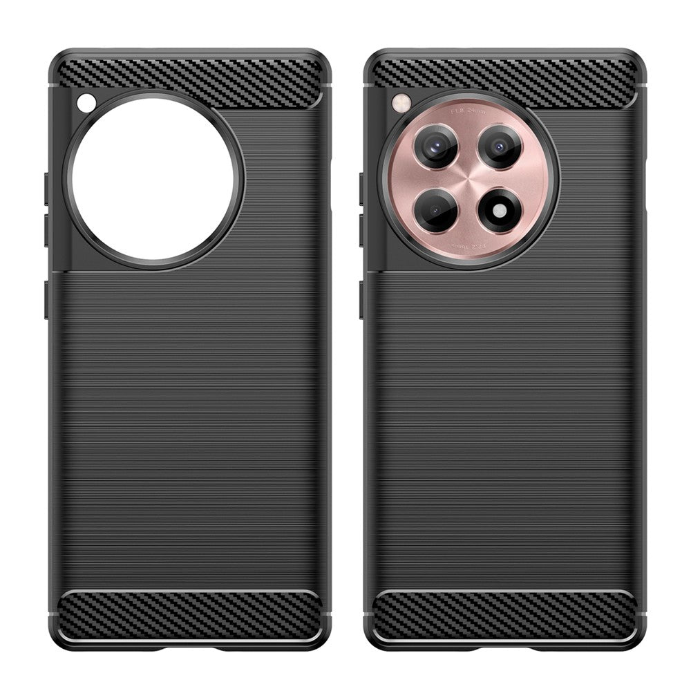 For OnePlus 12R 5G / Ace 3 5G Case Brushed TPU Anti-Fingerprints Phone Cover