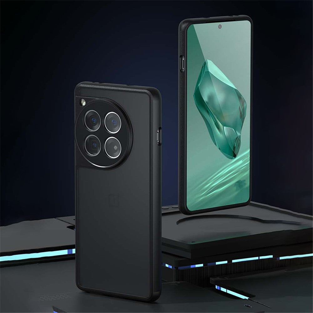 OnePlus 12R 5G / Ace 3 5G Mobilskal Fallskyddande Linsskyddande Skal