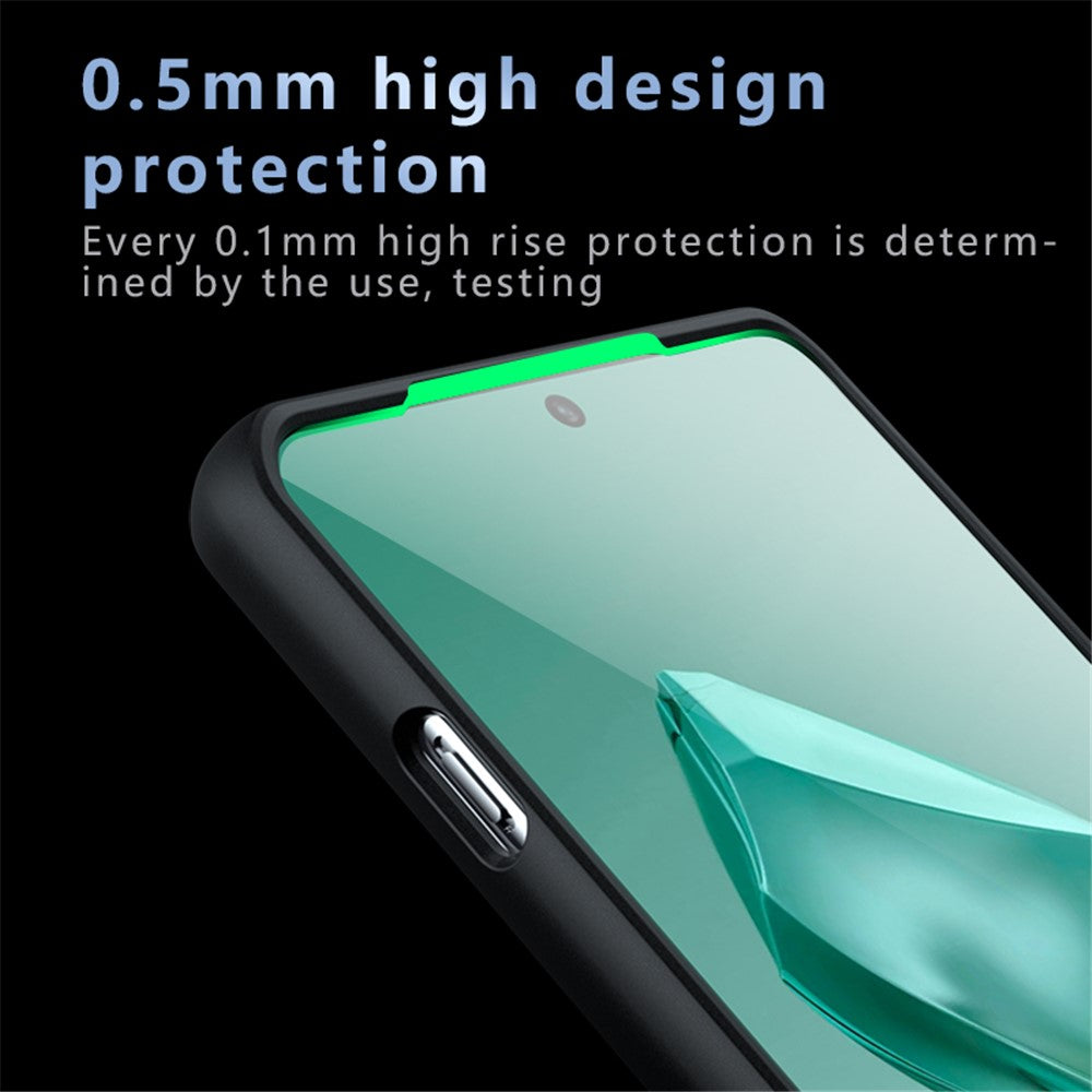 OnePlus 12R 5G / Ace 3 5G Matt skal TPU+PC Stoppsäkert mobilskal
