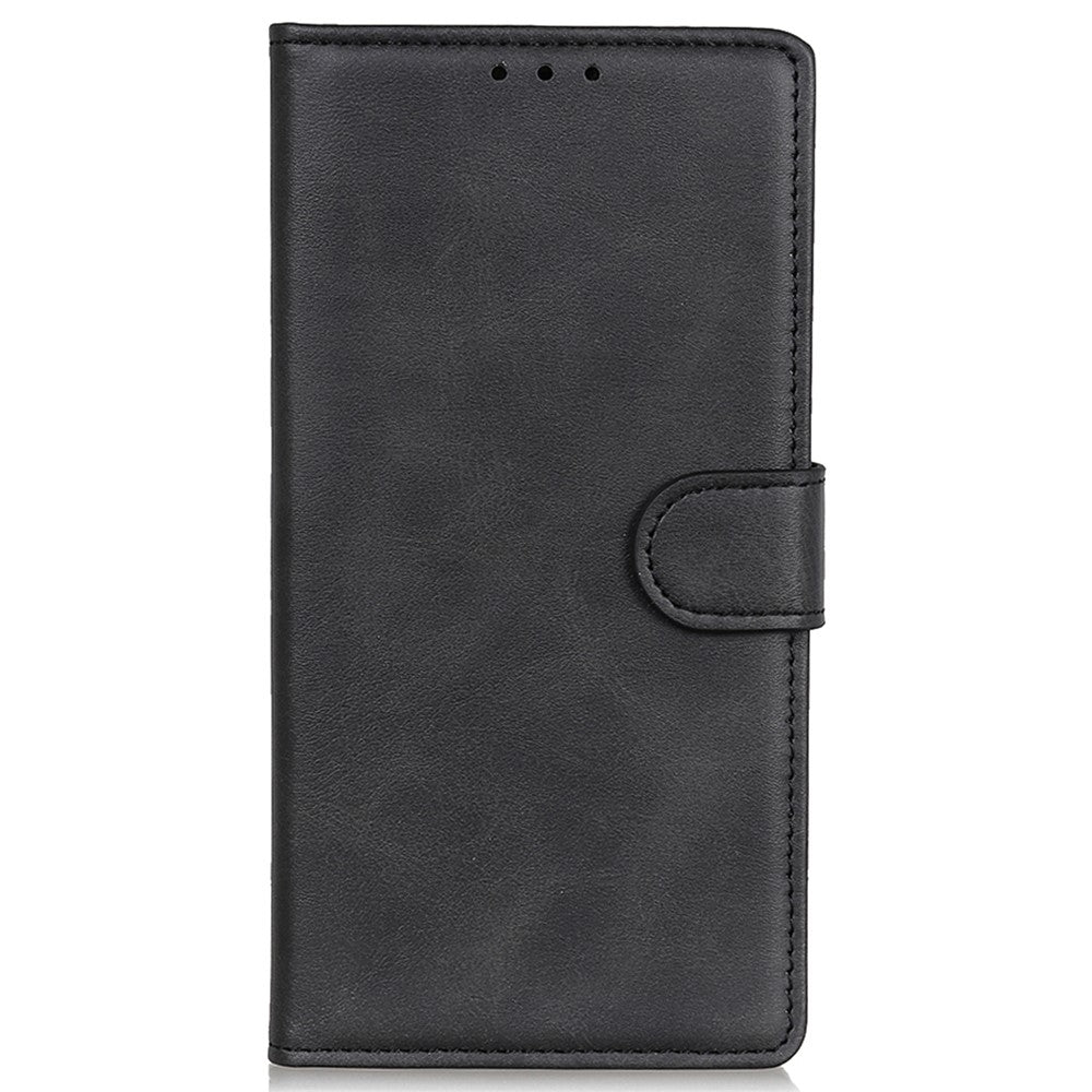 Leather Case for Xiaomi Redmi K70E 5G / Poco X6 Pro 5G Shell Cowhide Texture Stand Phone Cover