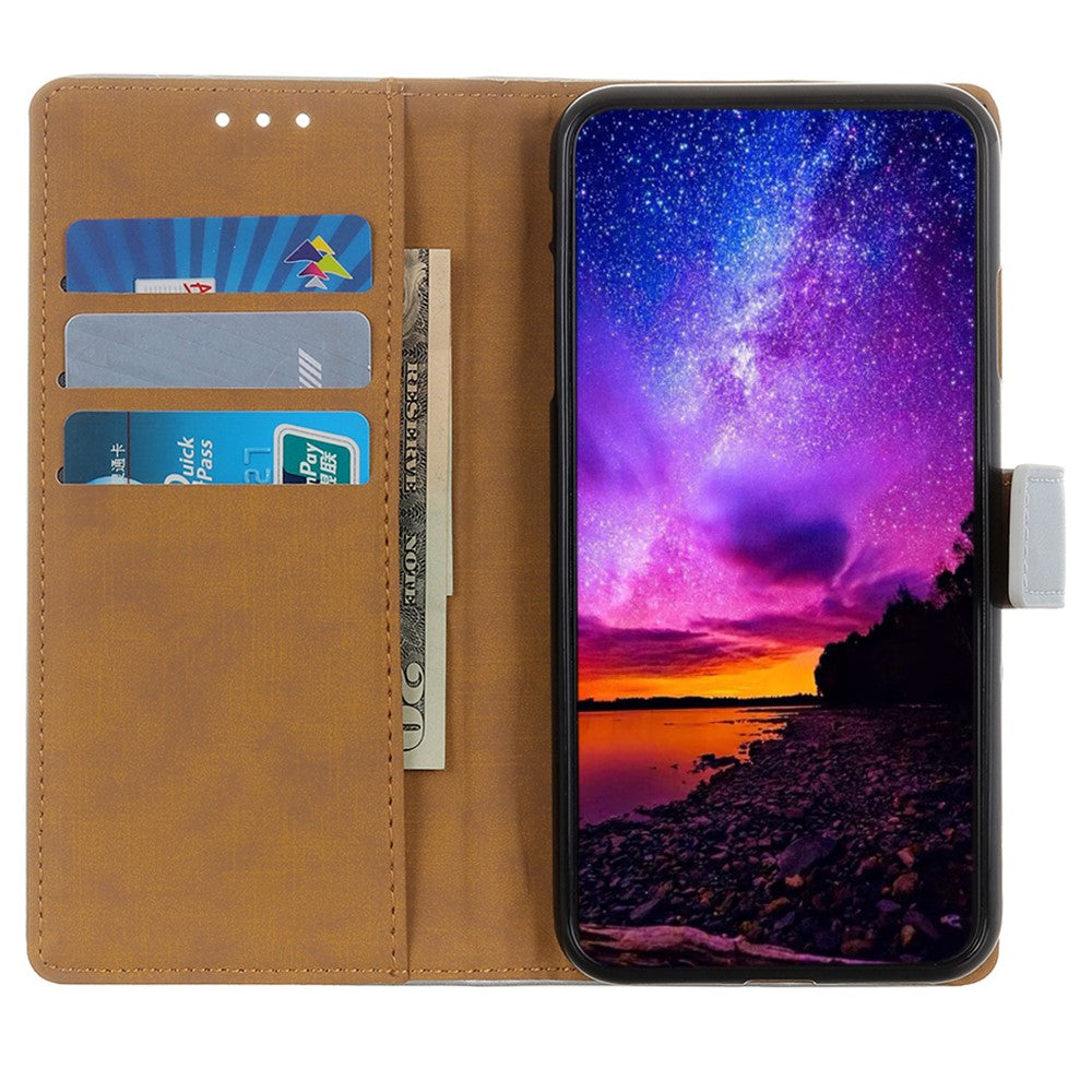 Xiaomi Redmi K70E 5G / Poco X6 Pro 5G-skal, läderplånboksfodral med magnetlås