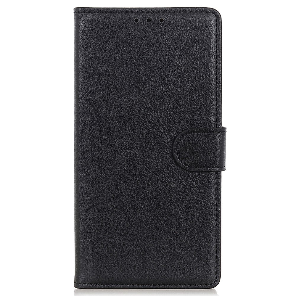 For Xiaomi Redmi K70E 5G / Poco X6 Pro 5G Case PU Leather Litchi Texture Wallet Phone Cover