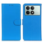 For Xiaomi Redmi K70E 5G / Poco X6 Pro 5G Case PU Leather Litchi Texture Wallet Phone Cover
