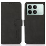KHAZNEH For Xiaomi Redmi K70E 5G / Poco X6 Pro 5G Case Wallet Phone Cover with Card Holder