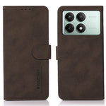 KHAZNEH For Xiaomi Redmi K70E 5G / Poco X6 Pro 5G Case Wallet Phone Cover with Card Holder
