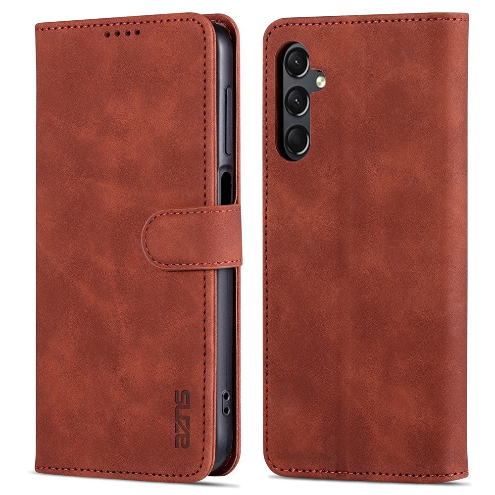 AZNS Til Samsung Galaxy A24 4G (162,1 x 77,6 x 8,3 mm) Cover Stødsikkert Flip Læder Telefoncover