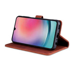 AZNS Til Samsung Galaxy A24 4G (162,1 x 77,6 x 8,3 mm) Cover Stødsikkert Flip Læder Telefoncover