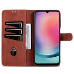 AZNS Til Samsung Galaxy A24 4G (162,1 x 77,6 x 8,3 mm) Cover Stødsikkert Flip Læder Telefoncover