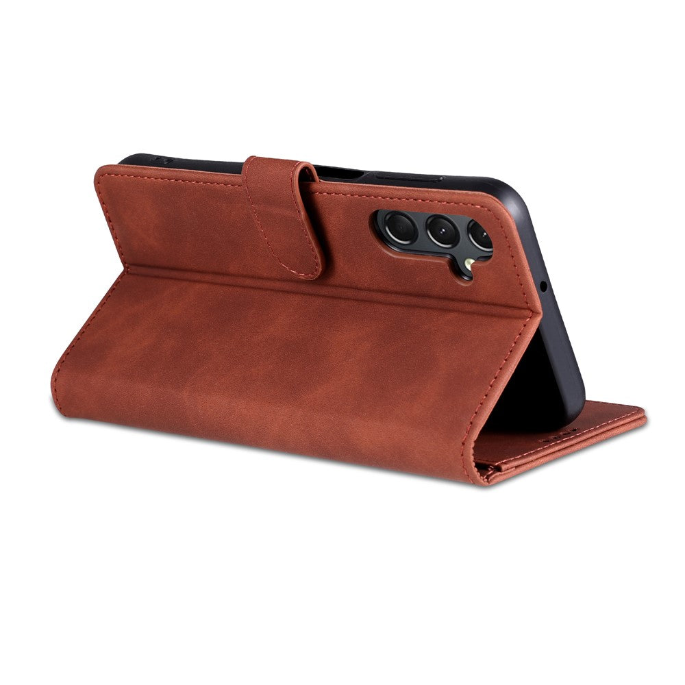 AZNS Til Samsung Galaxy A24 4G (162,1 x 77,6 x 8,3 mm) Cover Stødsikkert Flip Læder Telefoncover