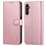 AZNS Til Samsung Galaxy A24 4G (162,1 x 77,6 x 8,3 mm) Cover Stødsikkert Flip Læder Telefoncover