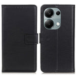 For Xiaomi Redmi Note 13 4G Magnetic Phone Case Scratch Resistant Leather Cover