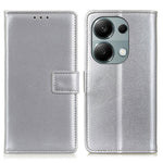 For Xiaomi Redmi Note 13 4G Magnetic Phone Case Scratch Resistant Leather Cover