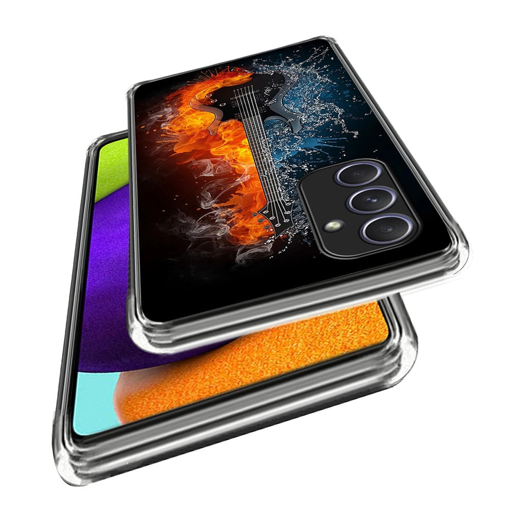 For Samsung Galaxy A34 5G TPU Case Pattern Printed Soft Slim Shockproof Phone Cover