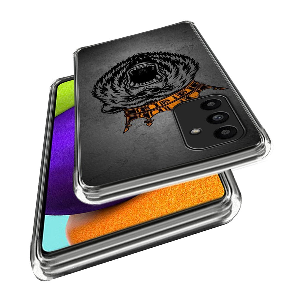 Til Samsung Galaxy A15 4G / 5G TPU Beskyttelsescover Mønstret Bagside Telefoncover