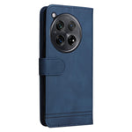 OnePlus 12R 5G / Ace 3 5G Läderplånboksfodral Skin Touch mobilfodral Stativ med Rem