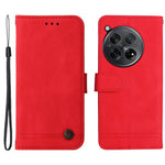OnePlus 12R 5G / Ace 3 5G Läderplånboksfodral Skin Touch mobilfodral Stativ med Rem