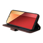 For Xiaomi Redmi Note 14S 4G / Note 13 Pro 4G / Poco M6 Pro 4G Leather Wallet Cases Skin Touch Phone Cover Stand with Strap