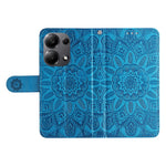 For Xiaomi Redmi Note 14S 4G / Note 13 Pro 4G / Poco M6 Pro 4G Magnetic Phone Case Leather Imprinted Cover